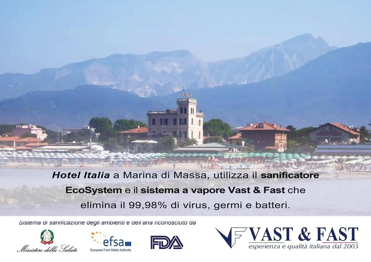 Hotel Italia Marina di Massa 3*,